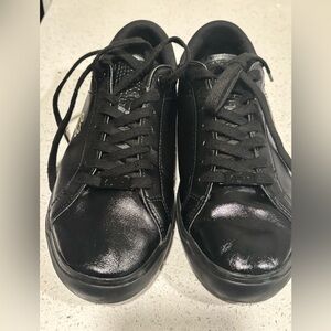 Lacoste Black Leather Sneakers